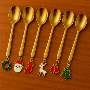 set de cuillères de noël